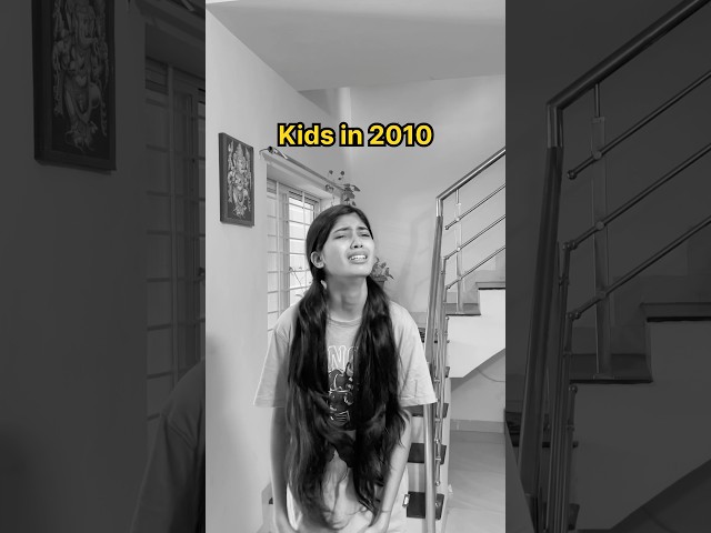 Kids in 2010 vs Kids in 2025 🤣🔥 #shorts #funny #relatable