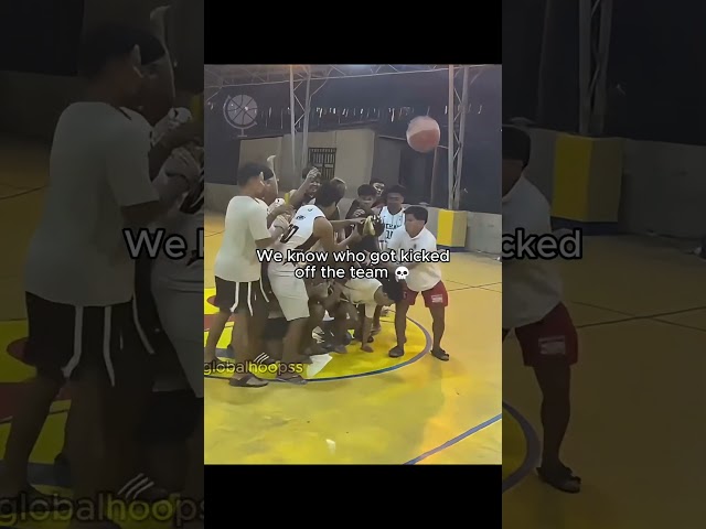 How to get kicked off the team 💀#basketball