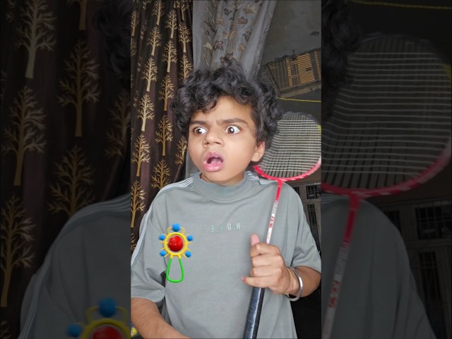 Machhar maarne wala badminton 😂 #shorts #funny #bhaibehan #sraoster