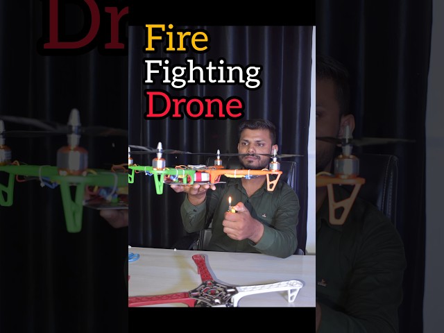 Fire Fighting Drone, New Science Project #shorts #science #technology #trending