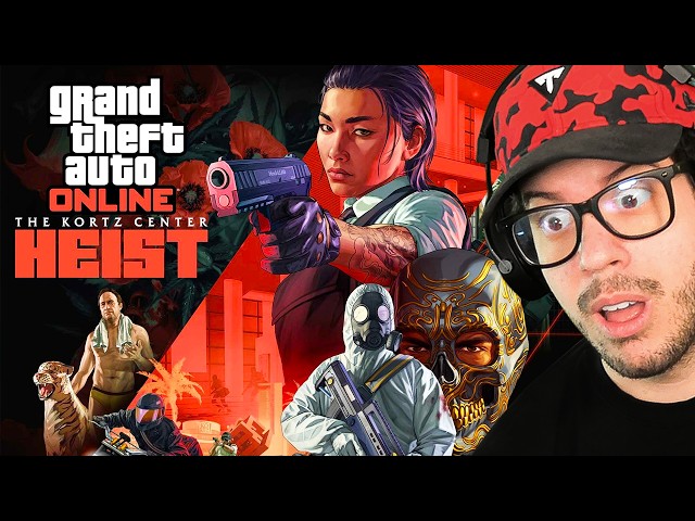 🔴 LIVE! - GTA 5 is BACK!! NEW UPDATE *KORTZ CENTER HEIST* in GTA ONLINE!