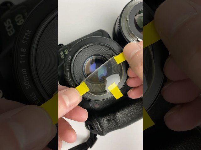 Split-diopter effect trick