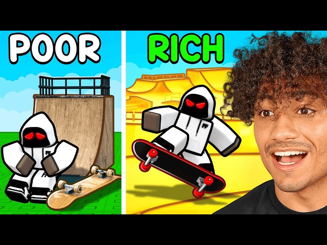 Spending $8,529,793 To Build The BIGGEST SKATE PARK In Roblox..