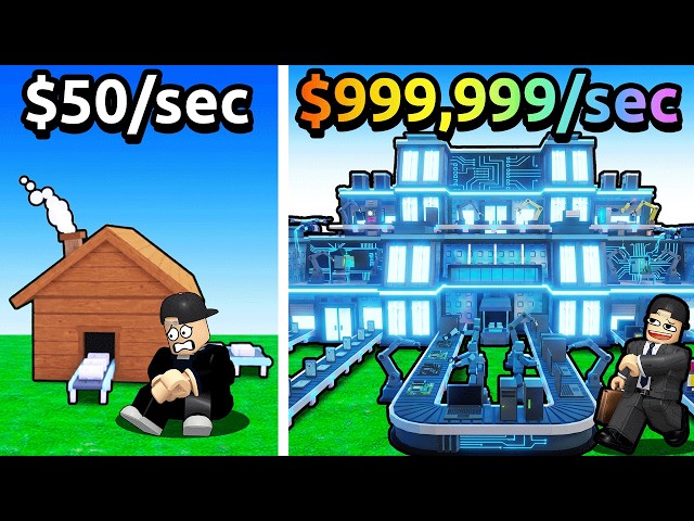 I Built a MAX LEVEL RNG FACTORY in Roblox