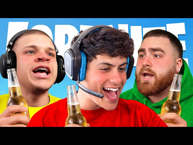 We Tried Playing Fortnite DRUNK..