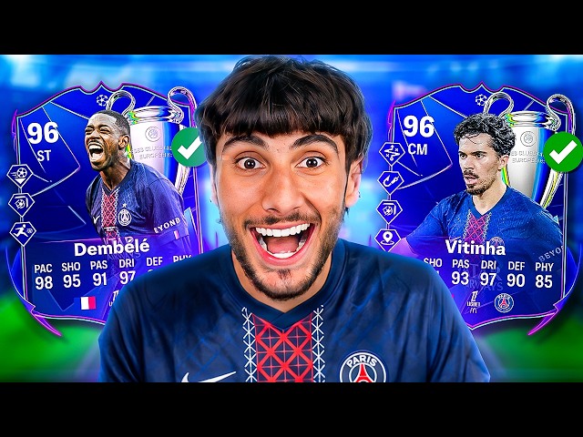 I Gave Myself £1000 To Build PSG’s 96 Rated Team