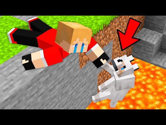 A HISTÓRIA MAIS TRISTE de um CACHORRO no Minecraft!