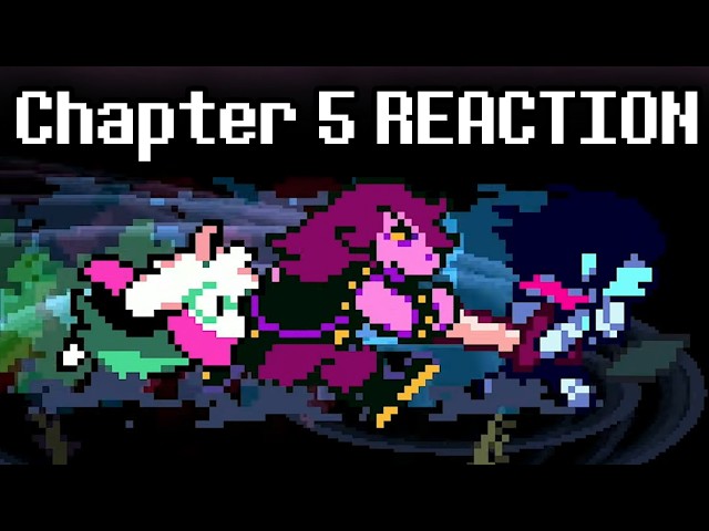 Deltarune Chapter 5 TRAILER REACTION