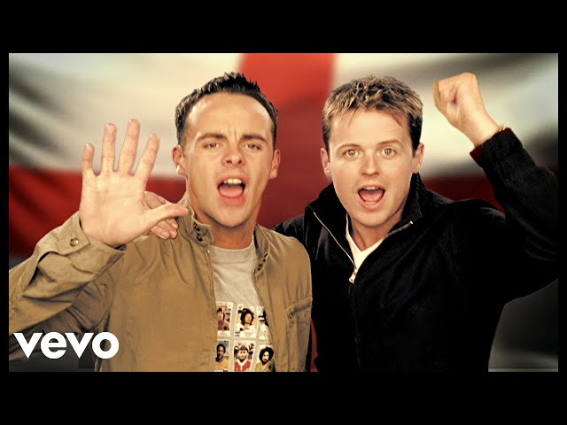 Ant & Dec - We're on the Ball - Official England Song for the 2002 Fifa World Cup (Official Video)