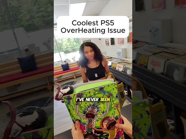 COOLEST PS5 OVERHEATING 🔥 #smartphone #brokenfix #brokenfix #tablet #problemfix #screenbreak #tech