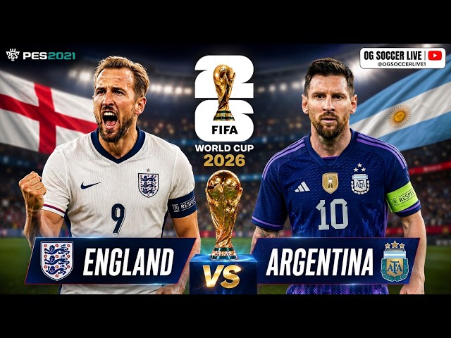 eFootball PES 21 Gameplay | World Cup 2026 Live Simulation