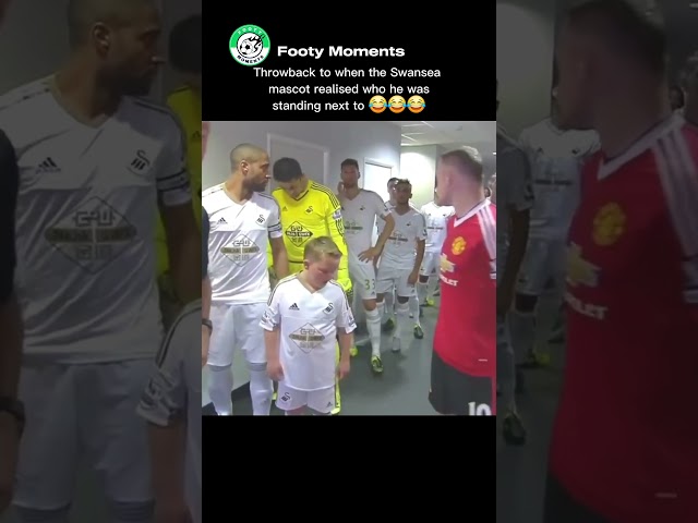 Swansea mascot with Rooney!🤣🤣 #football #soccer #worldcup #funny #footballmemes