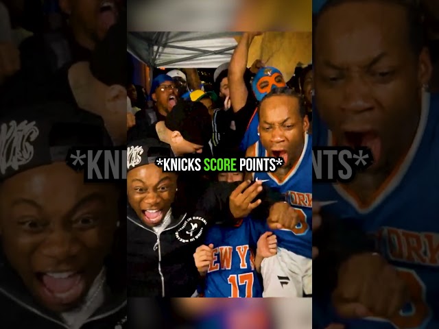 Ray Surrounded By Knicks Fan 👀🤣