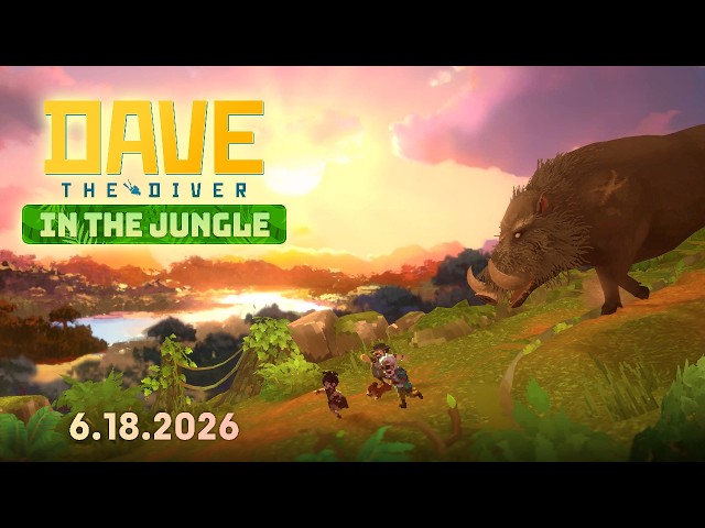 DAVE THE DIVER - In the Jungle DLC Launch Trailer