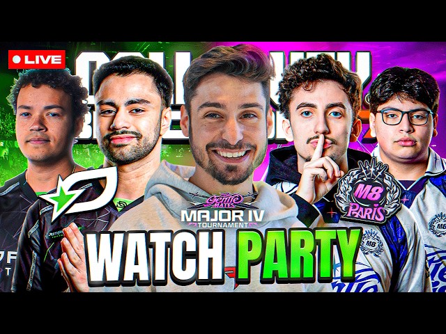 CDL MAJOR 4 WATCH PARTY // THE FLANK // CODE ZOOMAA | !discord !tiktok !community