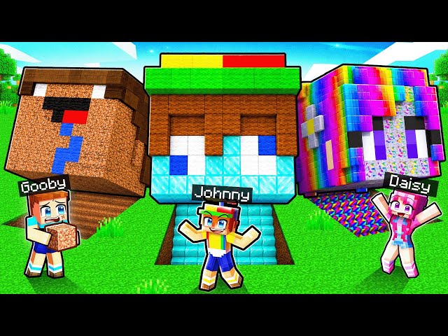 UNDERGROUND HEAD BASE BATTLE in Minecraft!