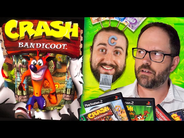 Crash Bandicoot Games with Caddicarus - Angry Video Game Nerd (AVGN)