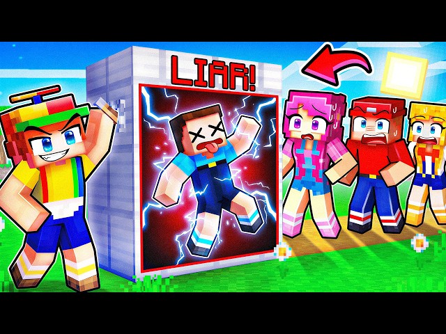 Using a LIE DETECTOR to Find My Friend’s SECRETS in Minecraft!