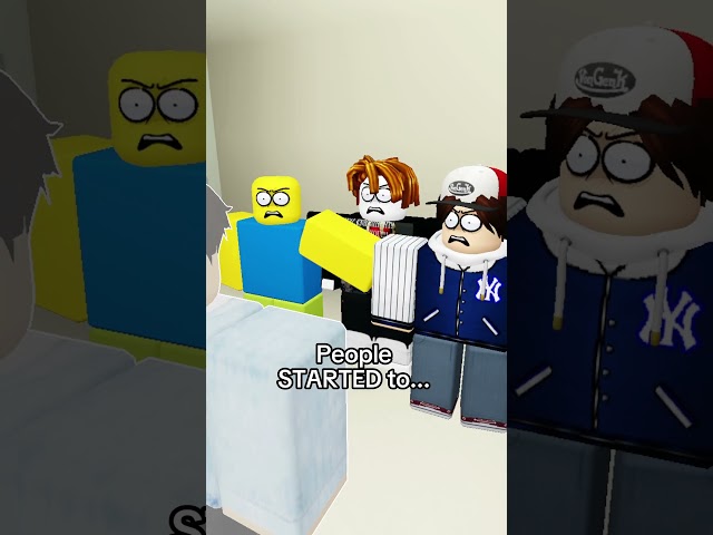 The kid who could walk through anything   #roblox  #viral  #shorts