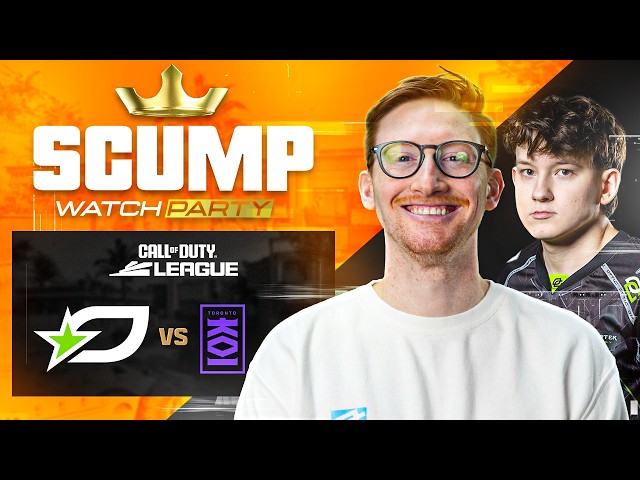 OpTic TEXAS vs TORONTO KOI!! SCUMP WATCH PARTY - CDL MAJOR 4 QUALIFIERS WEEK 3