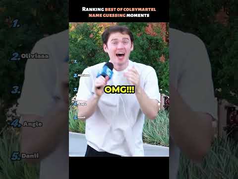 Ranking Best Of colbymartel name guessing mom