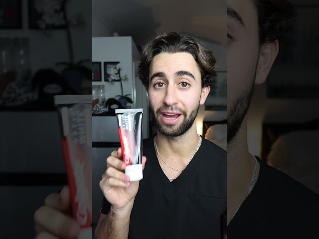 Testing VIRAL TikTok Striped Toothpaste #shorts