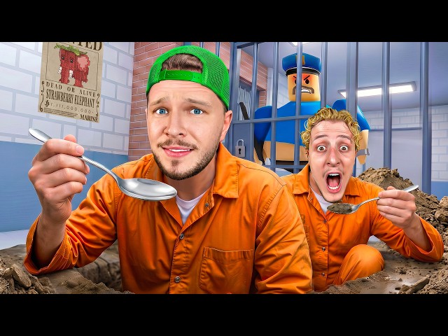 Je dois M'échapper de Prison avec une Cuillère ! (Ft.Toinelag)