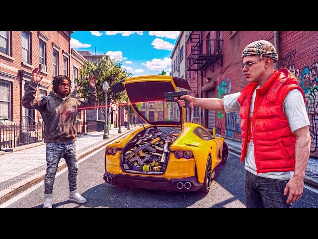 I Robbed the GANG GUN PLUG in GTA 5 RP!
