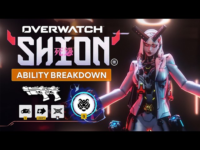 Overwatch - EVERY SHION ABILITY | Full Breakdown Guide & Tips