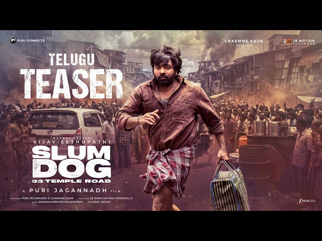 SlumDog - 33 Temple Road Teaser (Telugu) | Puri Jagannadh | Vijay Sethupathi | Tabu | Samyuktha