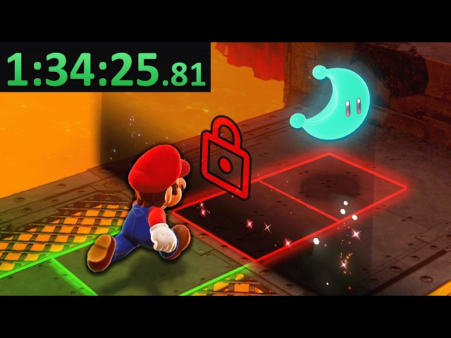 "Tile-Locked" Mario Odyssey Speedruns Are Incredible