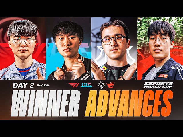 T1 VS BLG & G2 VS AL - EWC PROMOTION MATCHES