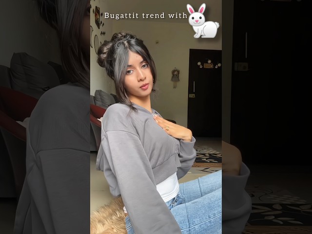 Bugatti trend with rabbit 🐇 #shorts #edit #youtubeshorts #dance #reels #bugatti #trending #viral