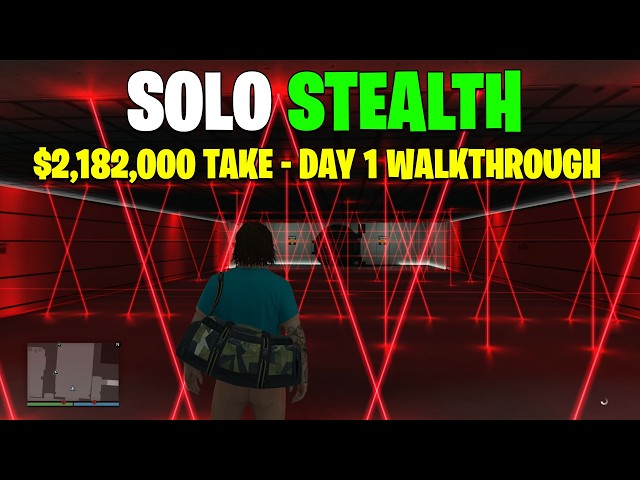 GTA Online Kortz Center Heist Walkthrough - Undetected Stealth Solo - $2,182,000