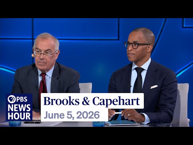 Brooks and Capehart on some Republican lawmakers’ defiance of Trump