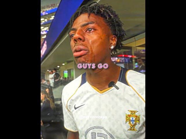 Speed and Ronaldo were heartbroken 💔 #ishowspeed