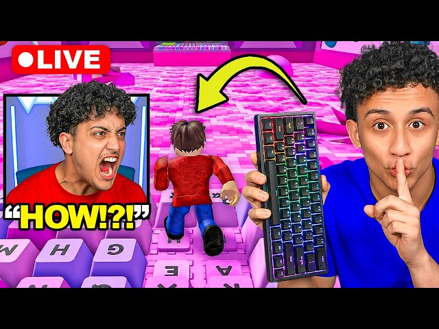 I Pranked Jake with a WIRELESS KEYBOARD in +1 Keyboard Escape!