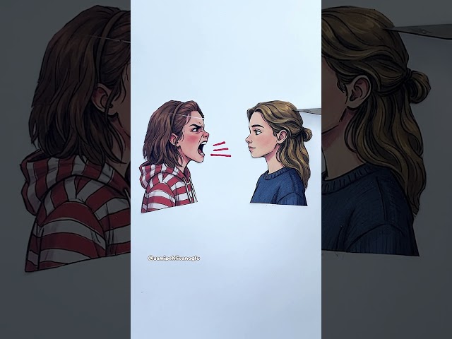 Silence is the loudest power... 🧠🤫 #shorts #art #viral