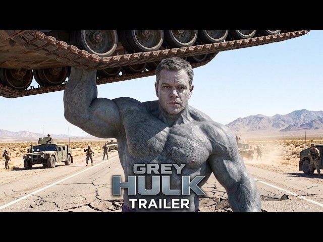 Grey Hulk (2027) - Matt Damon, Anthony Hopkins, Angelina Jolie, Keanu Reeves | Concept Trailer