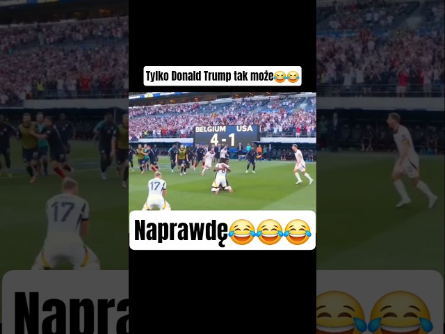 Tylko DONALD TRUMP tak może #shorts #viral #fyp #dc #śmieszne #zabawne #humor #piłkanożna #football