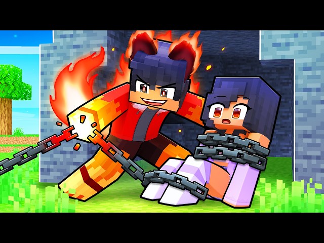 SAVED by the FIRE WOLF in Minecraft!