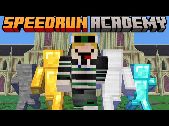 Minecraft but I join SPEEDRUNNER ACADEMY