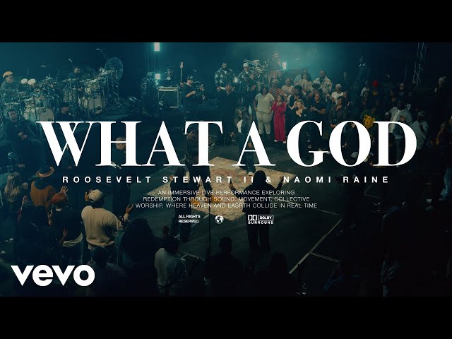 Roosevelt Stewart, Naomi Raine - What A God + Never Be Another (Live)