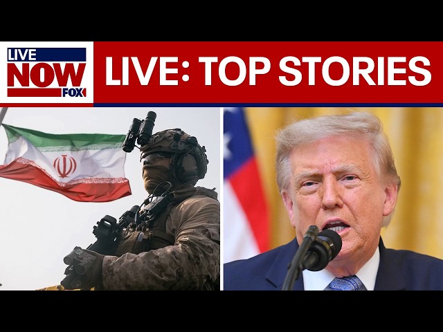 LIVE: Trump address reaction, US strikes in Iran, severe weather, & other top stories