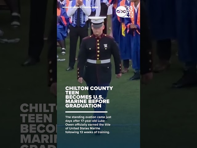 CHILTON COUNTY TEEN BECOMES U.S. MARINE BEFORE GRADUATION
