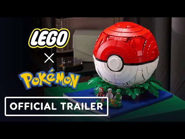 LEGO x Pokemon - Official Iconic Trainer Moments Poke Ball Teaser Trailer