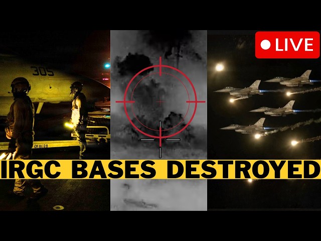BREAKING: U.S. Resumes HUGE Strikes In Iran Against IRGC Bases