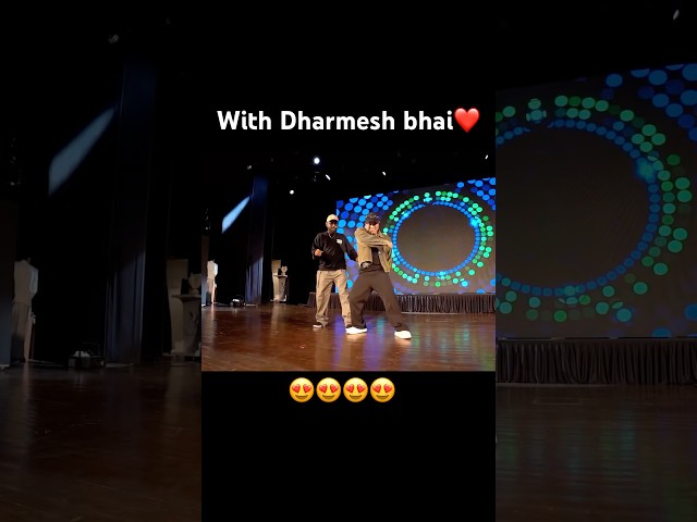 Tennu le with Dharmesh bhai🫶🏻😍 #dance #sushantkhatri #shorts #dancevideo #2025