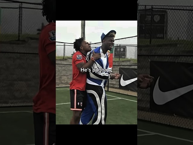 Ishowspeed gets Nutmegged by Pogba 🥶🤣