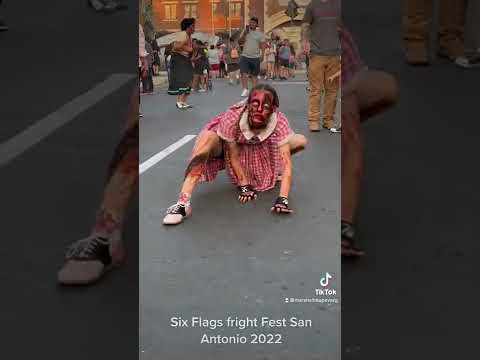 SixFlags fright fest San Antonio #shorts #fyp #subscribe #viral #trending @SixFlagsFiestaTexas